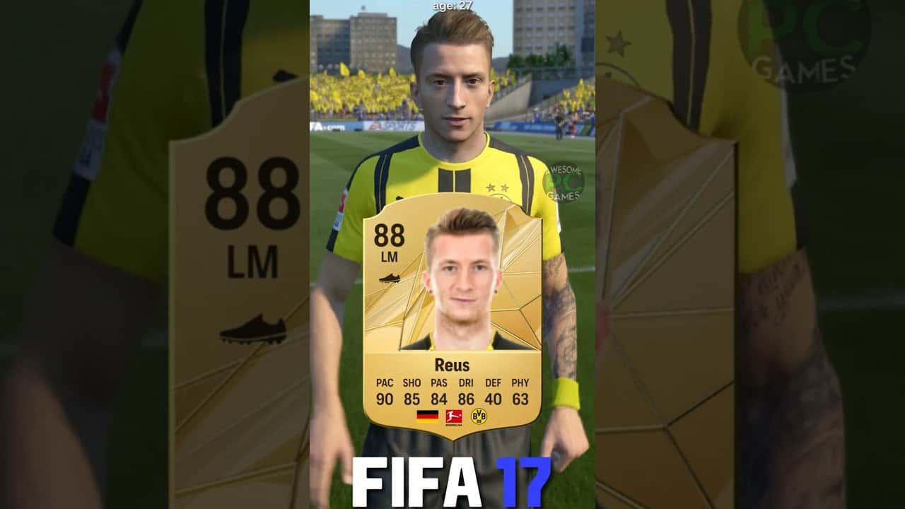 مارکو-رویس - FIFA-09 - EA-FC-25 - ریتینگ - تفاوت-چهره - دورتموند - بازی-فیفا - بوندسلیگا