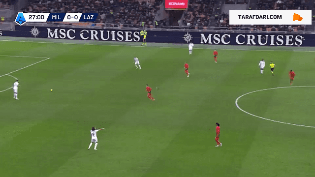 گل ماتیا زاکانی به میلان (میلان 0-1 لاتزیو)