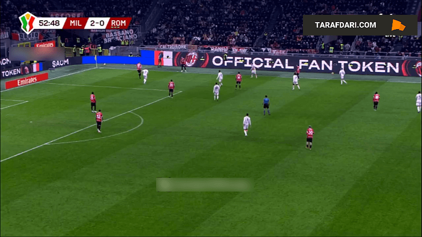 گل آرتم دووبیک به میلان (میلان 2-1 رم)