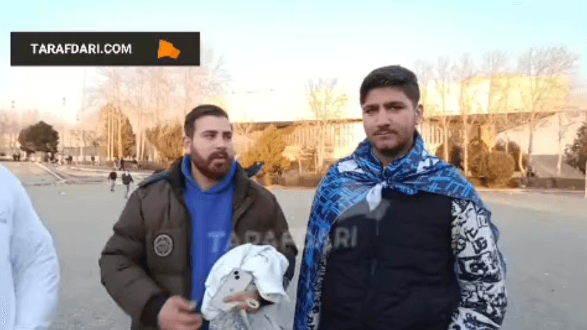 هوادار پرسپولیس - استقلال - الشرطه عراق