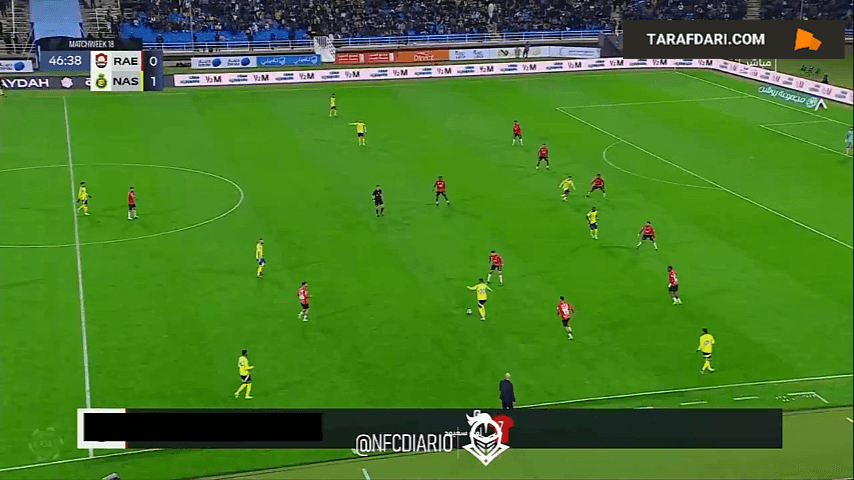 پاس گل کریستیانو رونالدو و گل نواف بوشل به الرائد (الرائد 0-2 النصر)