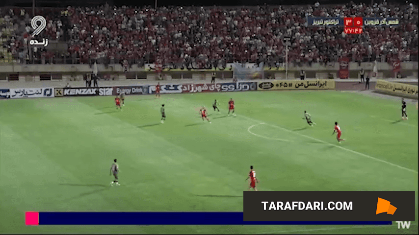 اولین پنالتی فصل تراکتور؛ گل ریکاردو آلوز به شمس آذر (شمس آذر 0-4 تراکتور)
