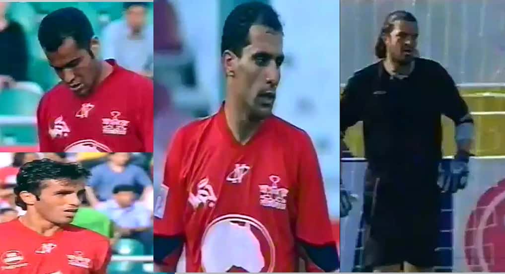 ساشا رادیویویچ، رضا جباری، سهراب انتظاری و ابراهیم اسدی - پرسپولیس و پگاه گیلان - 1384