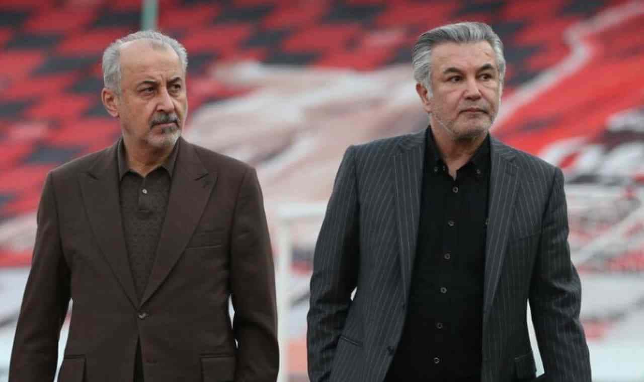 حمید استیلی- رضا درویش- پرسپولیس
