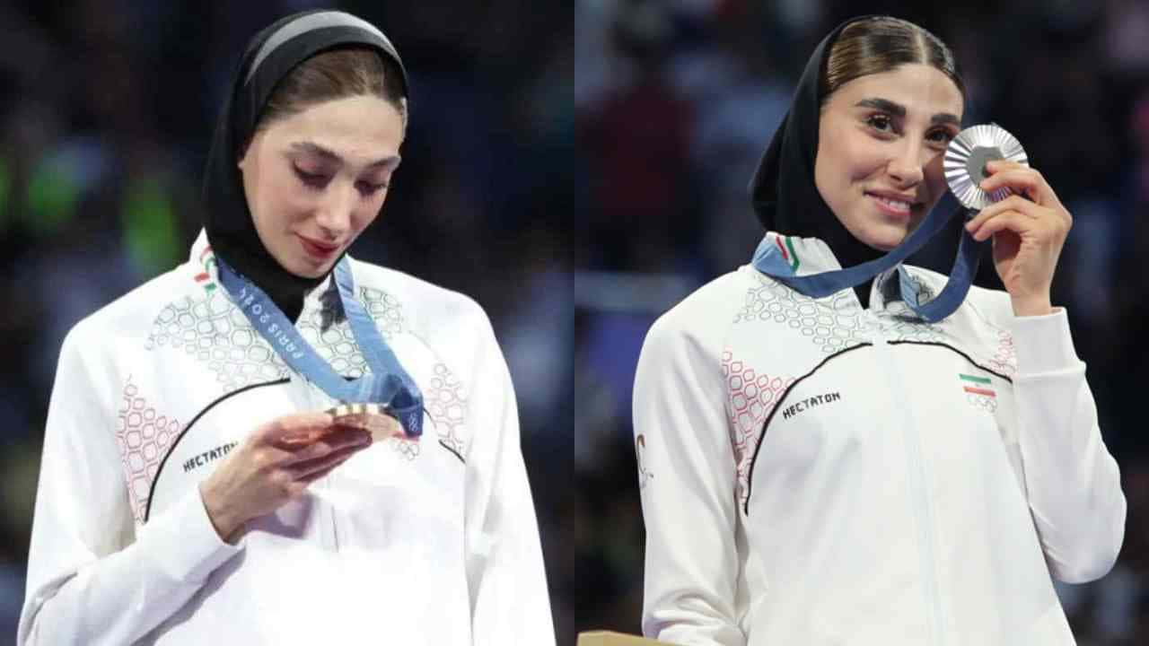 ناهید کیانی- مبینا نعمت زاده- تکواندو- المپیک پاریس