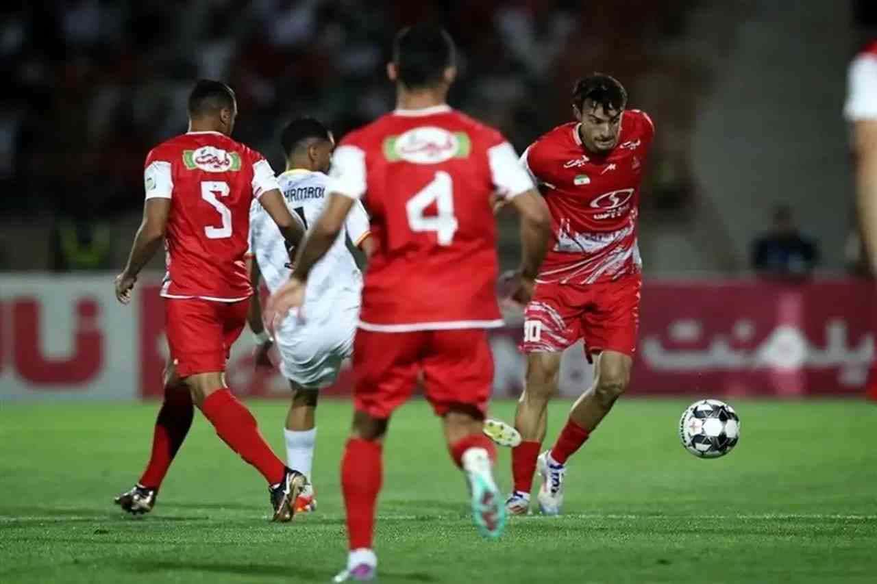 نساجی ـ پرسپولیس- لیگ برتر ایران