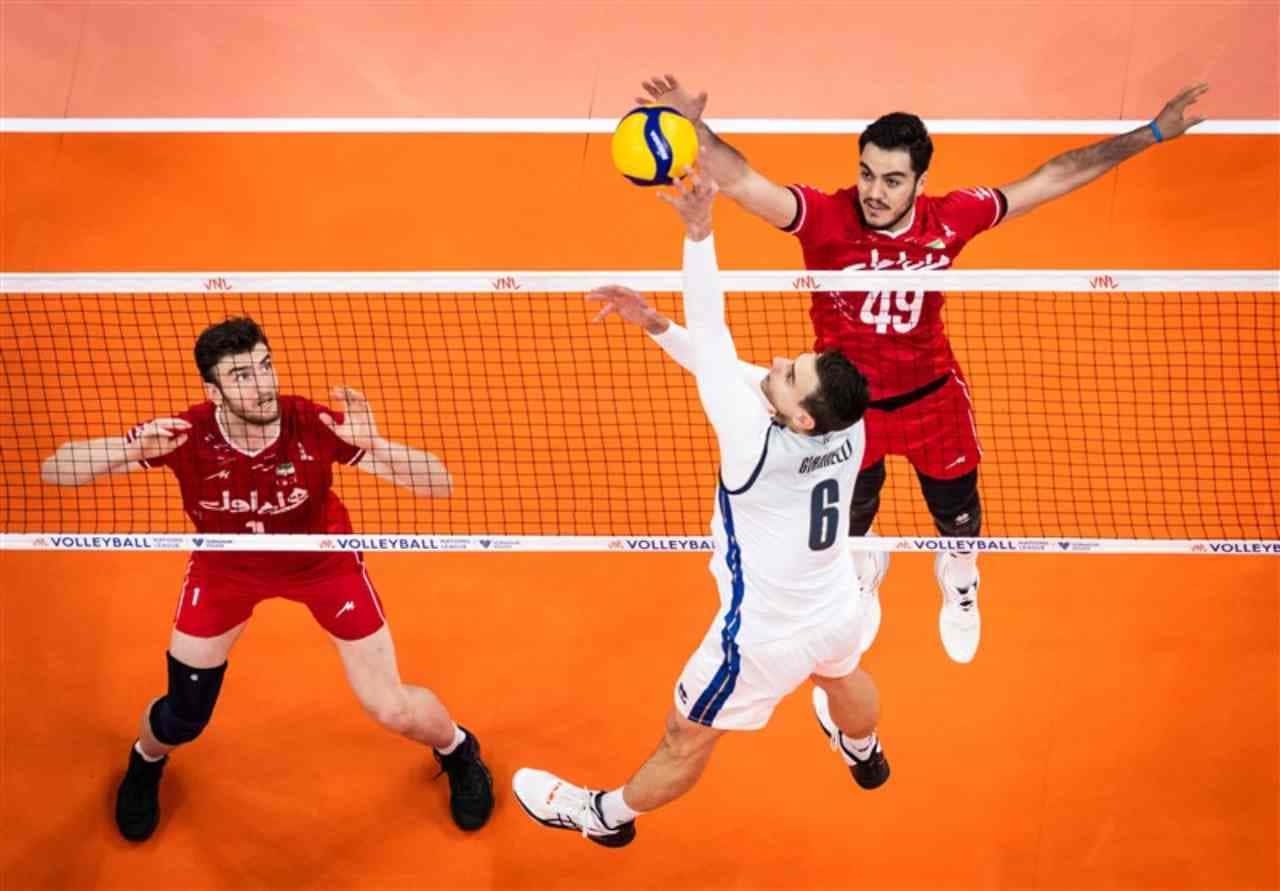 تیم ملی والیبال ایران - ایتالیا- لیگ ملت های والیبال 2025