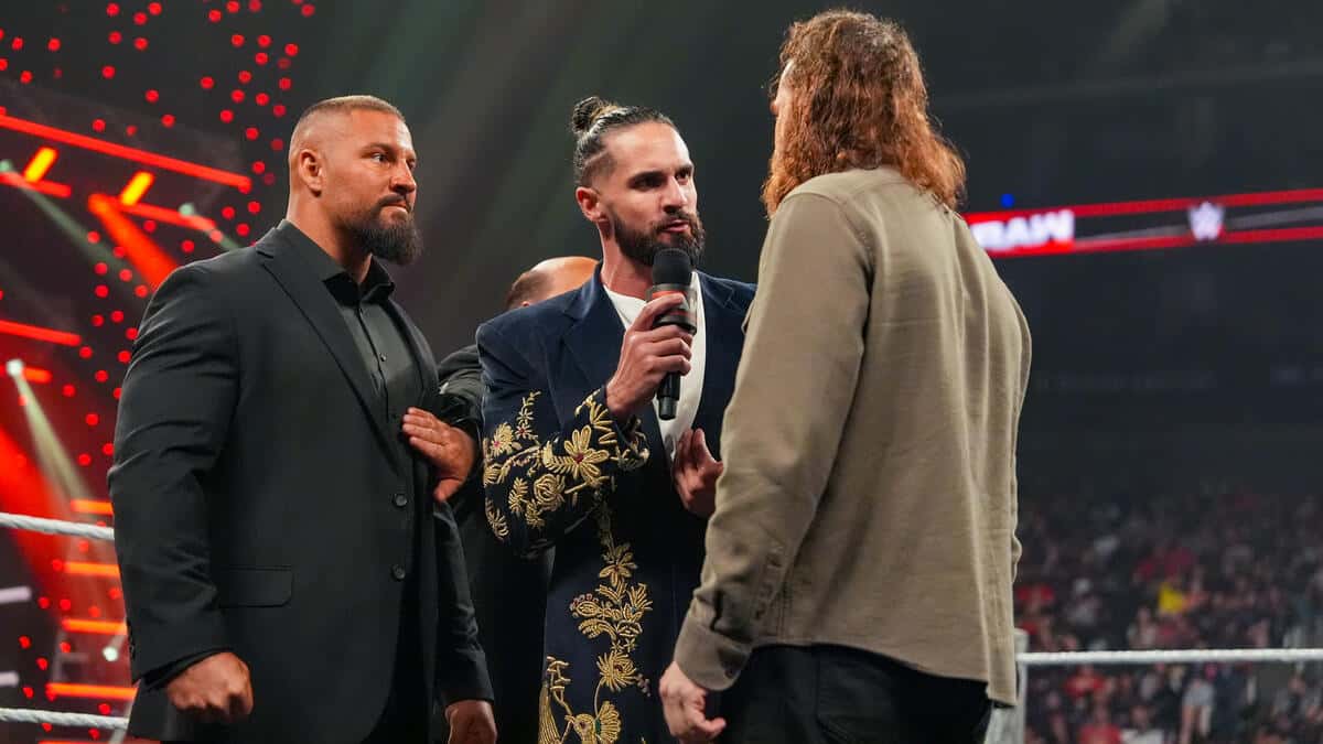 ستارگان کشتی کج WWE در شوی راو