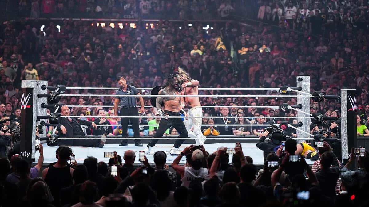 مین ایونت شب اول رویداد کشتی کج رسلمنیا 41 از WWE