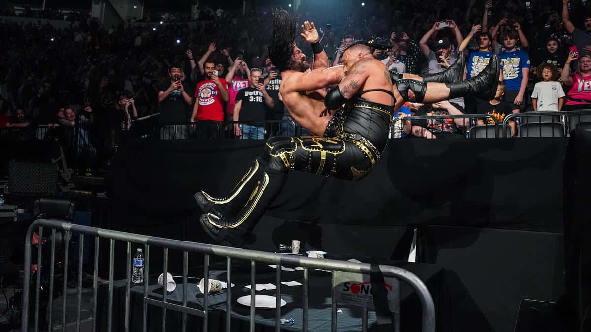 درو مک اینتایر و دمین پریست، ستارگان کشتی کج در رویداد بکلش 2025 WWE