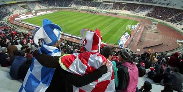 عکس از تماشاگران دربی تهران