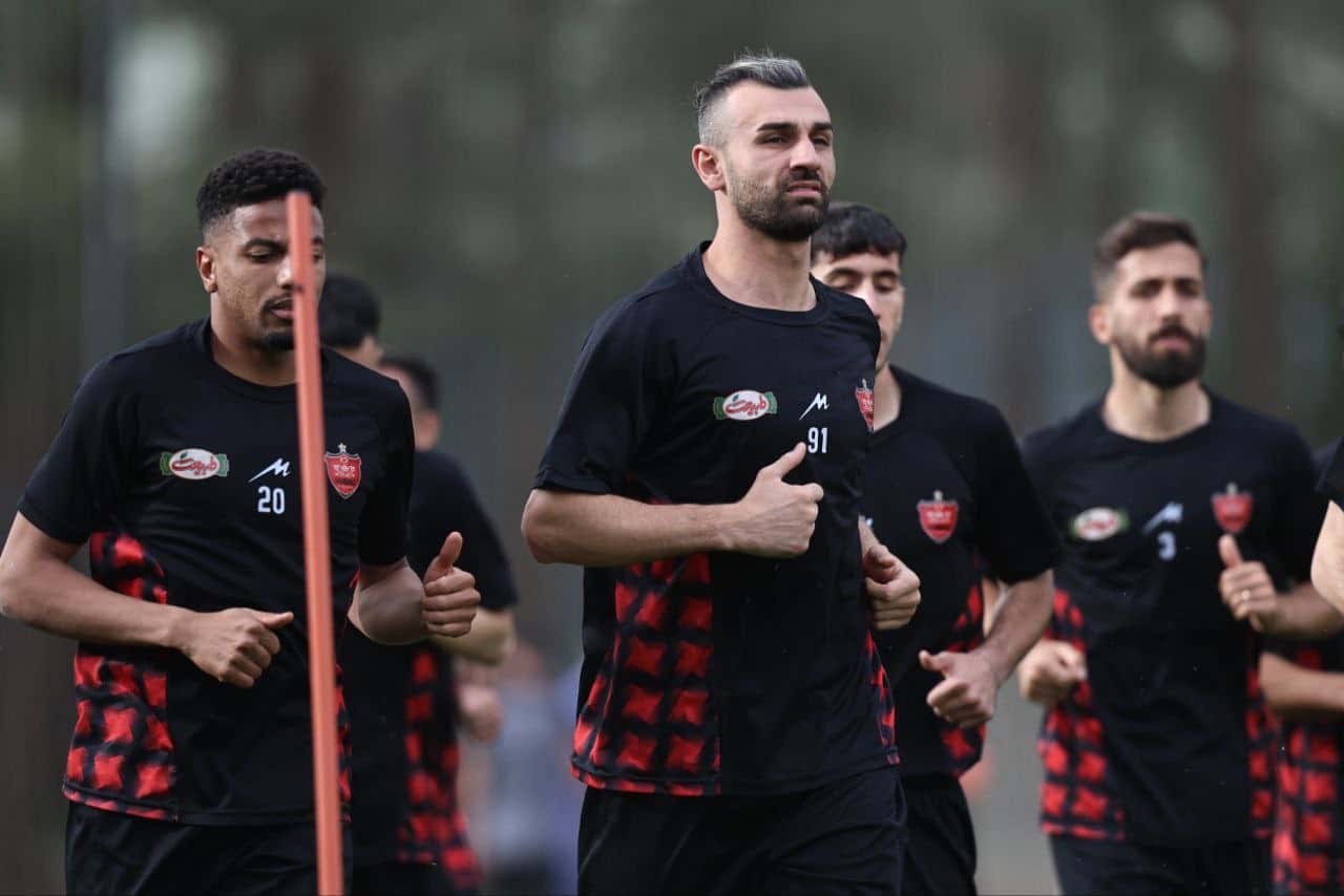 عکس از سردار دورسون مهاجم ترکیهای پرسپولیس