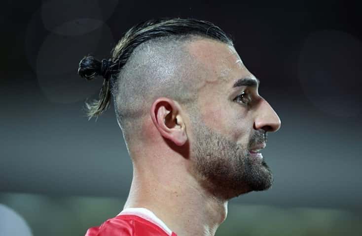 عکس از سردار دورسون مهاجم ترکیهای پرسپولیس