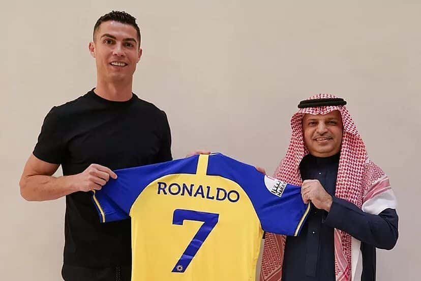 کریستیانو رونالدو؛ باشگاه النصر؛ لیگ فوتبال عربستان