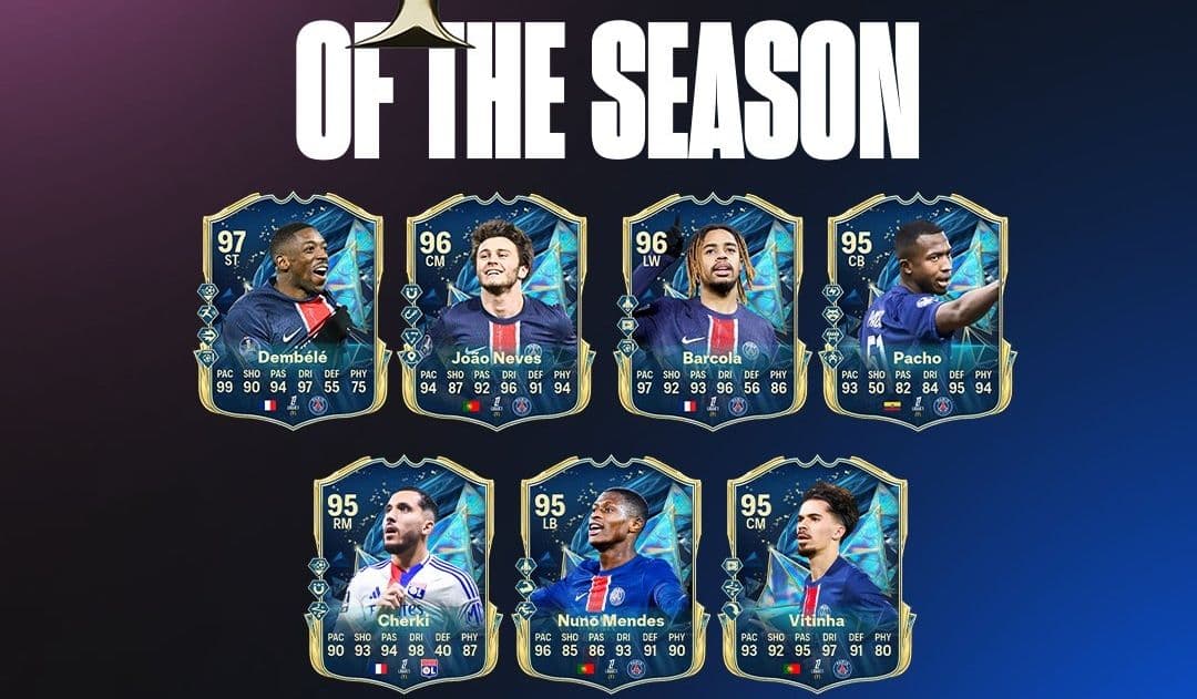 کارت ویژه رویداد تیم منتخب فصل؛ بازی EA FC 2۵؛ گیم