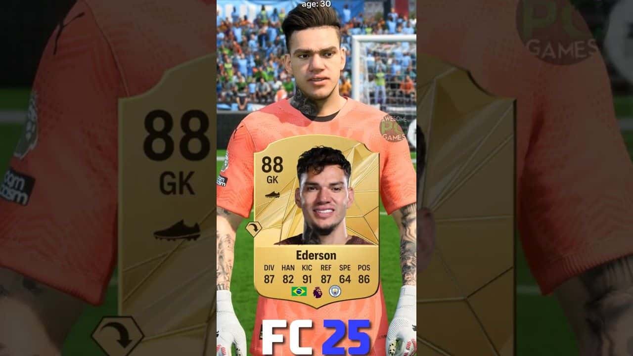 ریتینگ ادرسون مورائس در بازی فیفا، EA FC 25، گیم