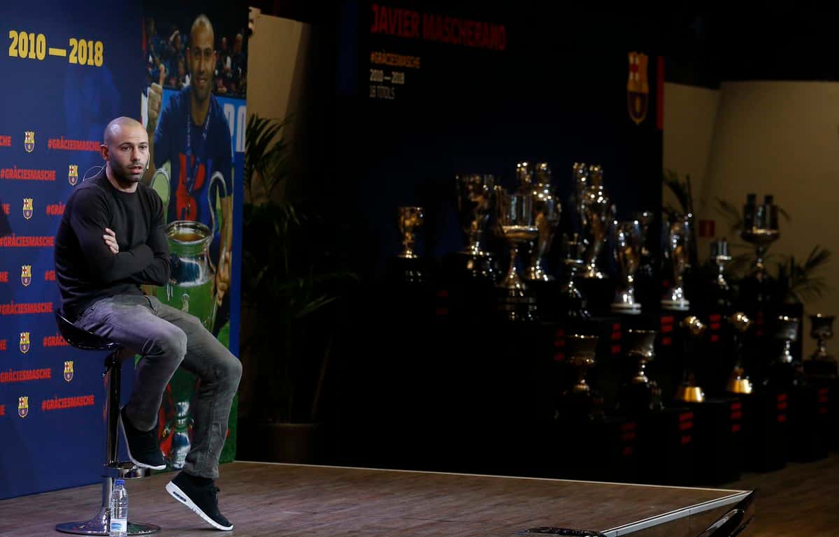 Javier Mascherano - FC Barcelona - بارسلونا - مدافع بارسلونا