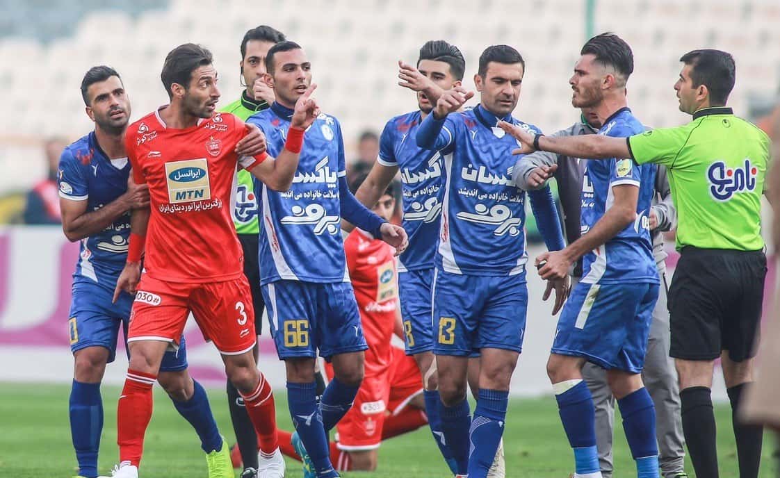 پرسپولیس-استقلال خوزستان-لیگ برتر خلیج فارس