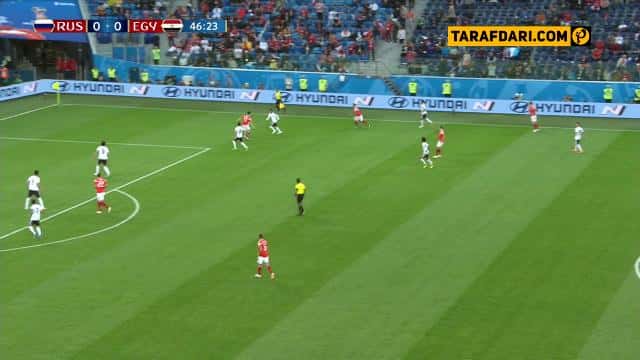 دانلود؛ گل به خودی احمد فتحی مقابل روسیه (روسیه 1-0 مصر)