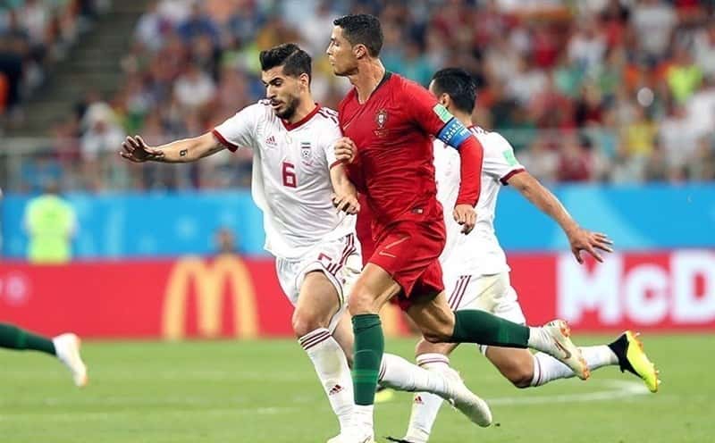 جام جهانی 2018-تیم ملی فوتبال ایران-پرتغال-بازیکن ایران-پرتغال-بازیکن پرتغال