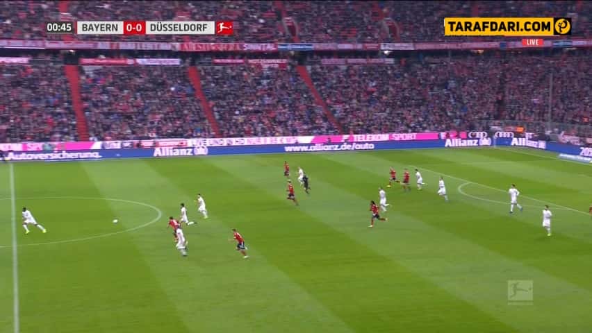 بایرن مونیخ-فورتونا دوسلدورف-بوندس لیگا-آلمان-آلیانز آرنا-Bayern München-Fortuna Düsseldorf-Bundes Liga