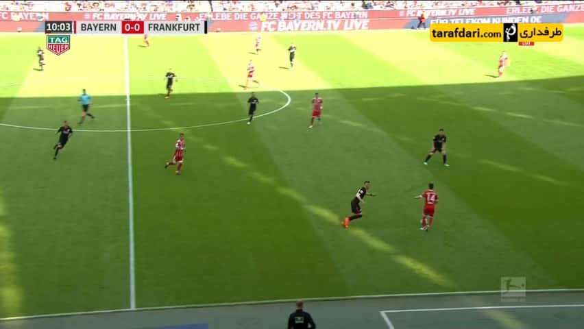 خلاصه بازی - بایرن مونیخ 4-1 آینتراخت فرانکفورت