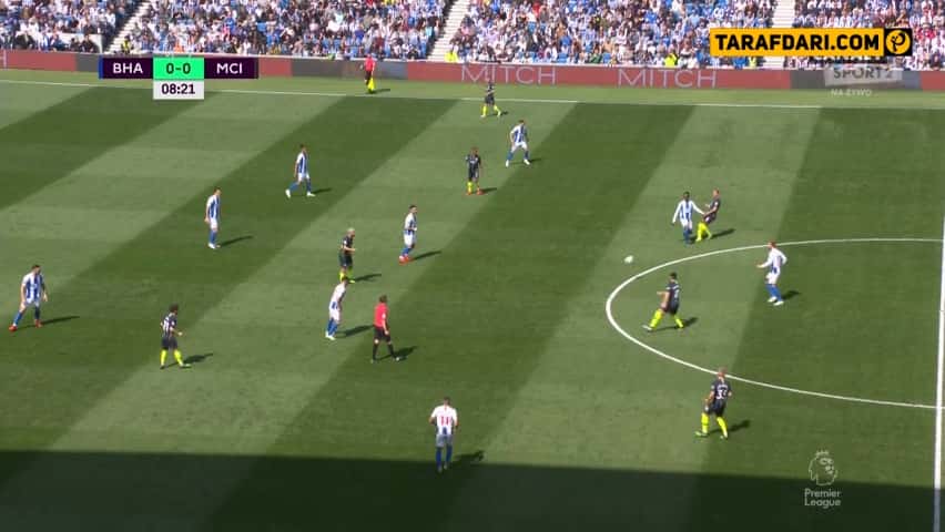 برایتون-منچسترسیتی-لیگ برتر انگلیس-brighton-manchester city-epl