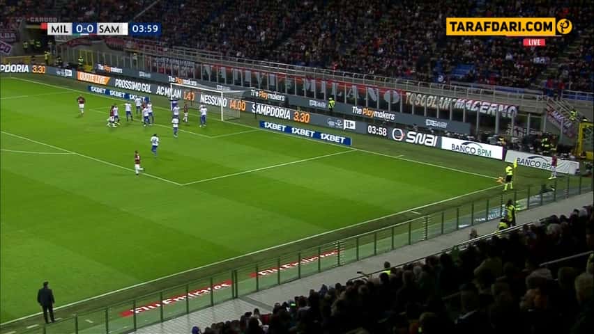 میلان-سمپدوریا-سری آ-سن سیرو-ایتالیا-milan-sampdoria-serie a-san siro