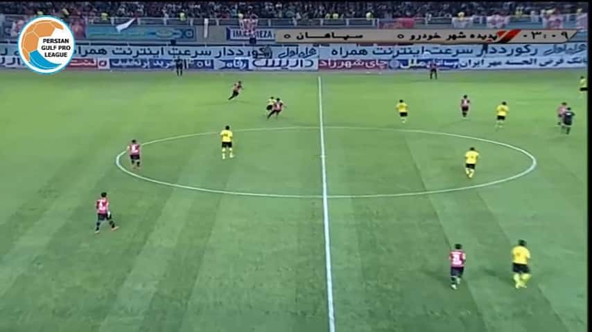 خلاصه بازی پدیده 1-1 سپاهان (لیگ برتر ایران - 1397/98)