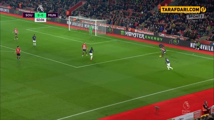 ساوتهمپتون-منچستریونایتد-لیگ برتر انگلیس-Manchester United-Southampton-EPL