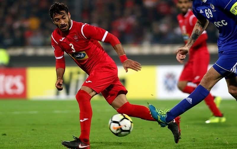مدافع تیم فوتبال پرسپولیس-پرسپولیس