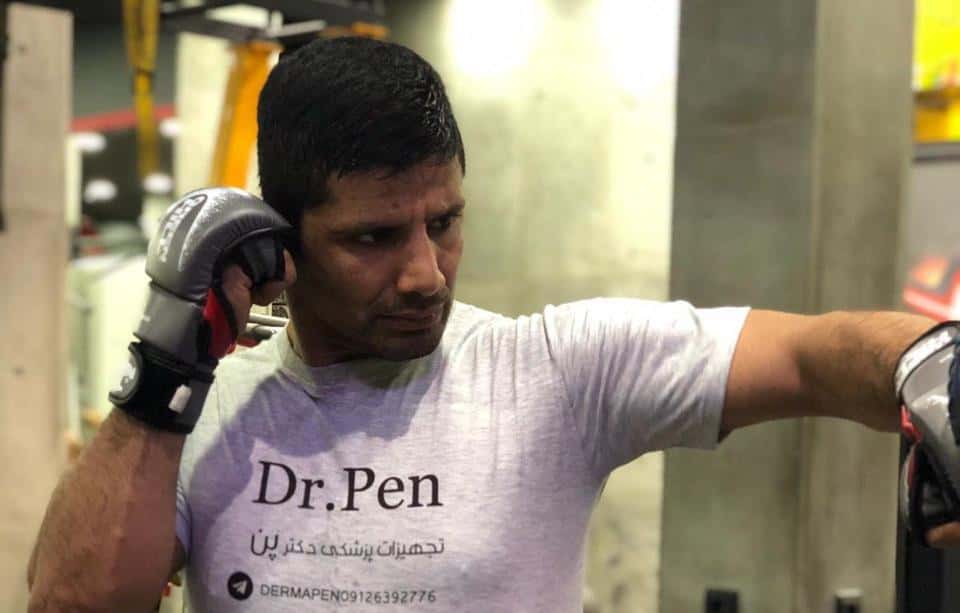 رقابت های MMA؛ مازیار الهامی، کاپیتان سابق تیم ملی کاراته به مصاف حریفی از کانادا می رود