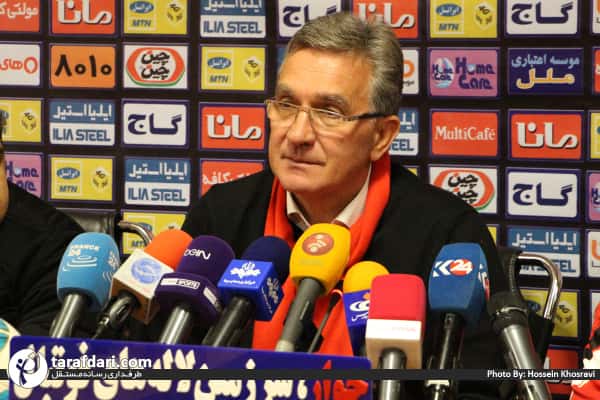 پرسپولیس-سرمربی پرسپولیس-نشست خبری پرسپولیس