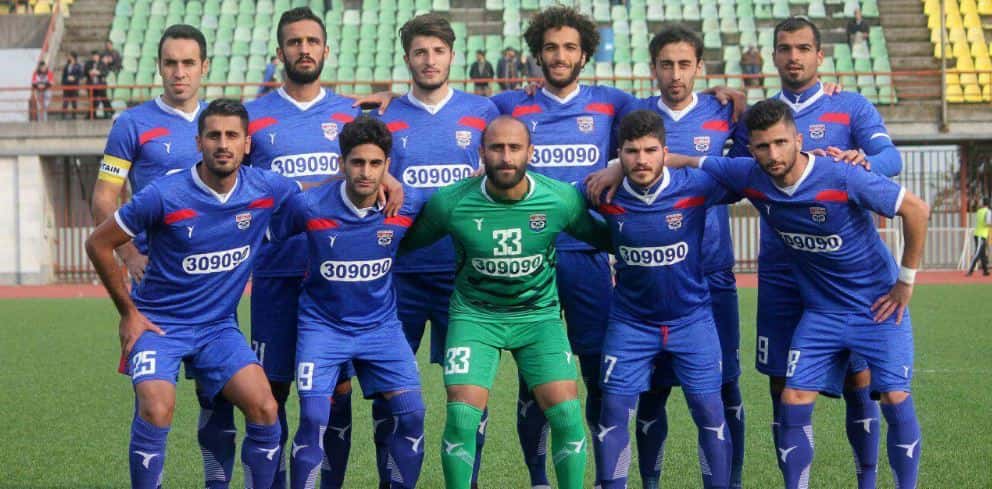 بازیکنان داماش گیلان-لیگ دسته دوم