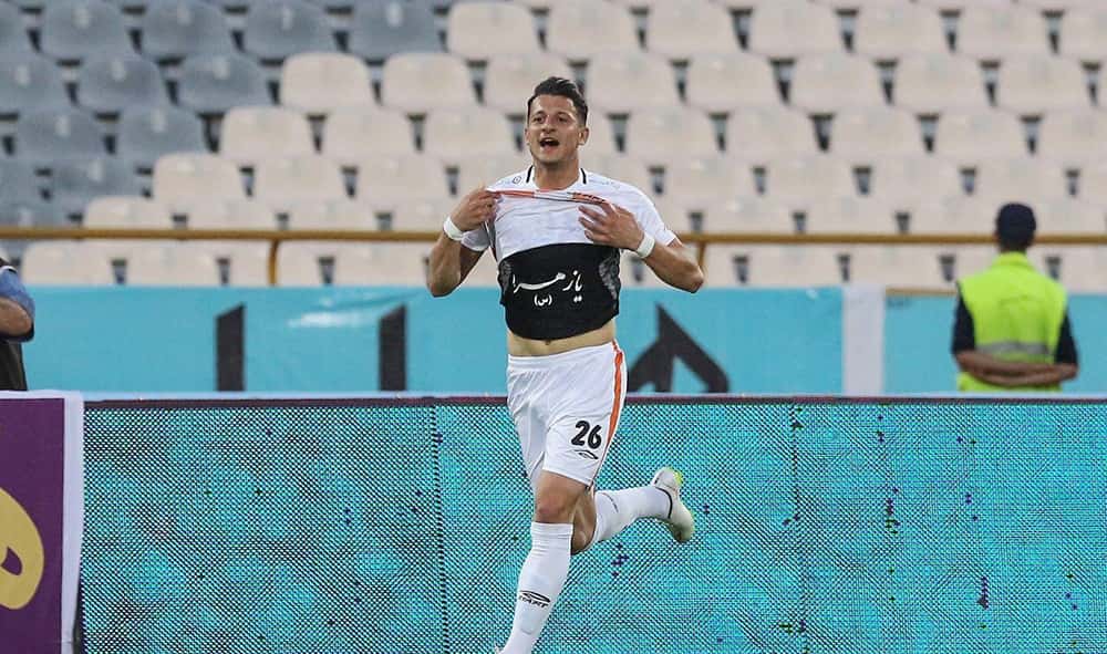 پرسپولیس و سایپا-هفته بیست و ششم-لیگ برتر خلیج فارس-ورزشگاه آزادی