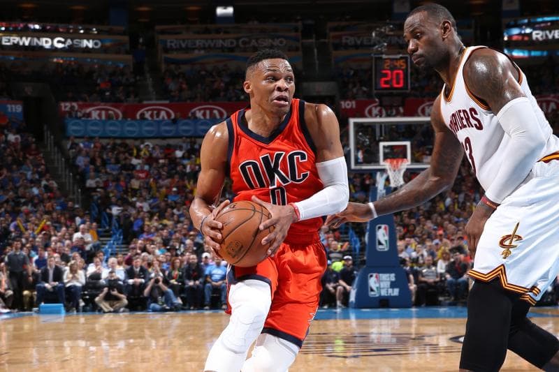 کلیولند کاوالیرز-اوکلاهاما سیتی تاندر-لیگ NBA