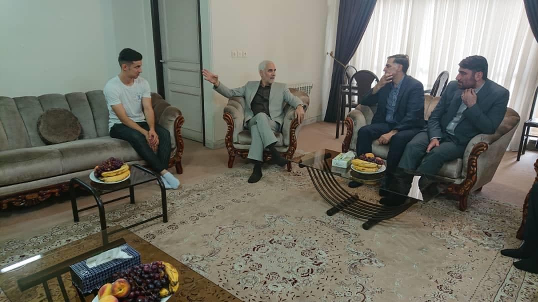ایران-استاندار اصفهان-ذوب آهن اصفهان-عیادت