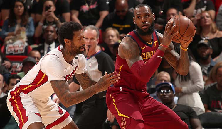 بسکتبال NBA-میامی هیت-کلیولند کاوالیرز