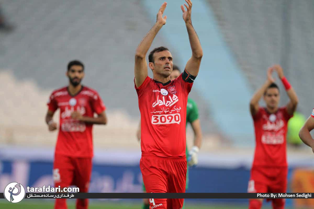 کاپیتان پرسپولیس-تشکر کاپیتان پرسپولیس از هواداران