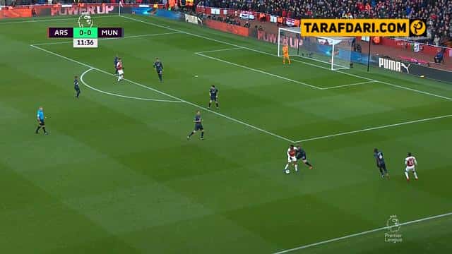 آرسنال - منچستریونایتد - لیگ برتر انگلیس - arsenal - manchester united - premier league