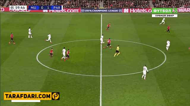 منچستریونایتد - پاری سن ژرمن - manchester united - PSG - uefa champions league - لیگ قهرمانان اروپا