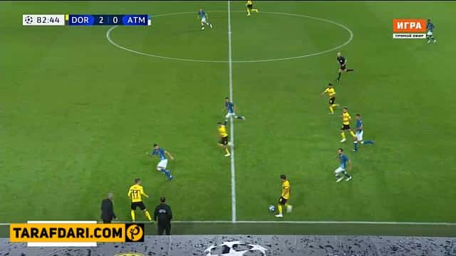 دورتموند - اتلتیکو مادرید - لیگ قهرمانان اروپا - uefa champions league - atletico madrid - borussia-dortmund