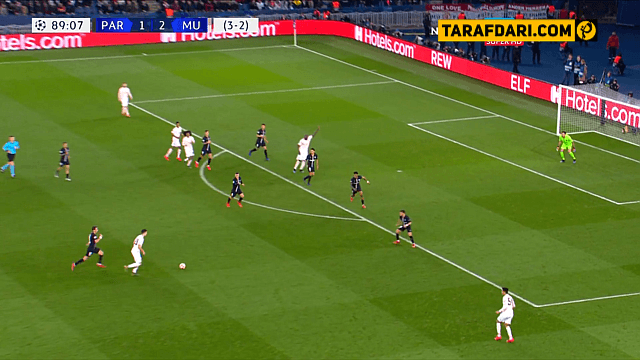 پاری سن ژرمن - منچستریونایتد - PSG - Manchester United - uefa champions league - لیگ قهرمانان اروپا