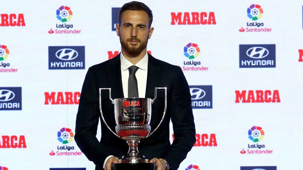 atletico madrid-اتلتیکو مادرید-اسلوونی-جایزه زامورا-دروازه بان