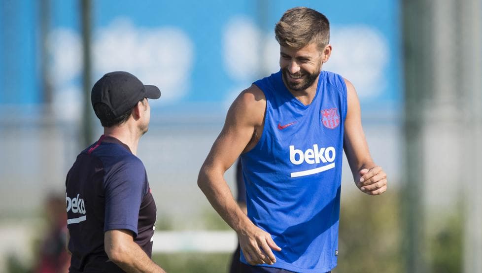 barcelona-بارسلونا-مدافع-اسپانیا-سرمربی-تمرینات