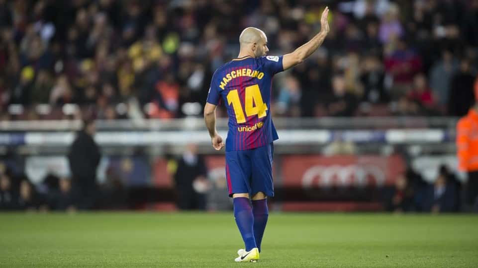 مدافع آرژانتینی بارسلونا - بارسلونا - لالیگا - javier mascherano