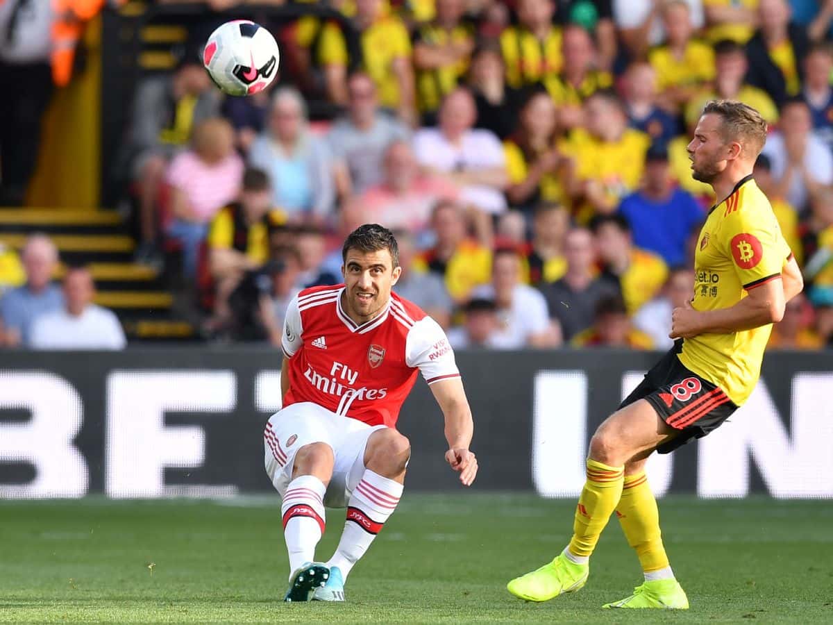لیگ جزیره-انگلستان-آرسنال-واتفورد- عذرخواهی بازیکنان-england-premier league-Arsenal-watford-