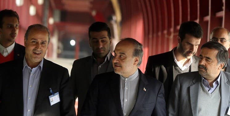 ورزشگاه آزادی-وزیر ورزش-رئیس فدراسیون فوتبال