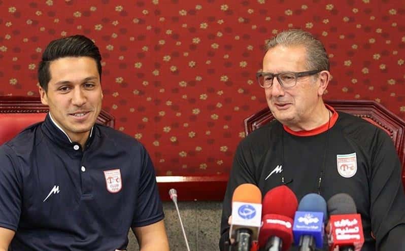 فوتبال ایران-لیگ برتر-مصاحبه خبری سرمربی تراکتورسازی