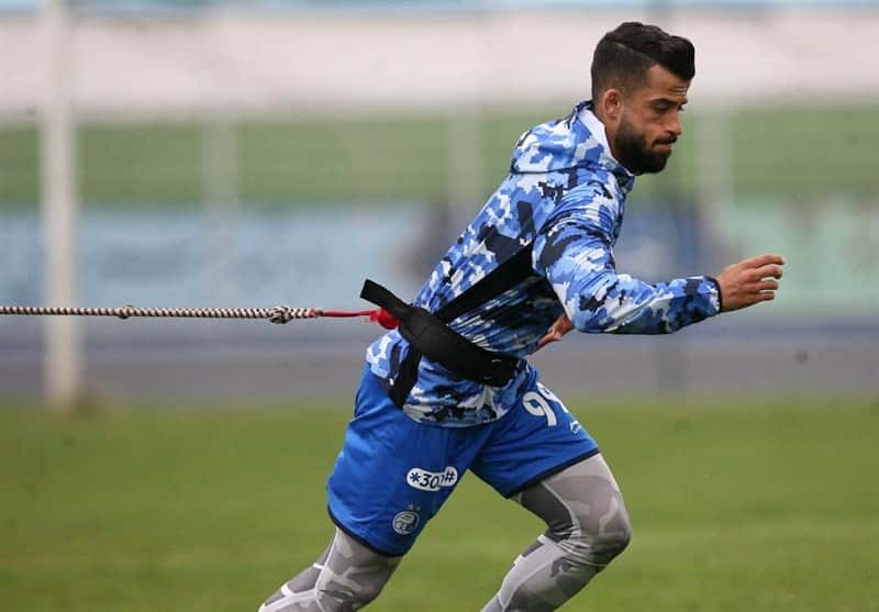 فوتبال ایران-لیگ برتر-مهاجم مصدوم باشگاه استقلال